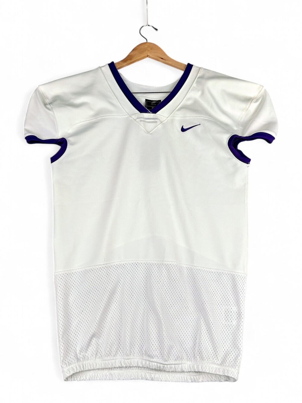 Nike Men's Practice Football Jersey XL White/Purple
